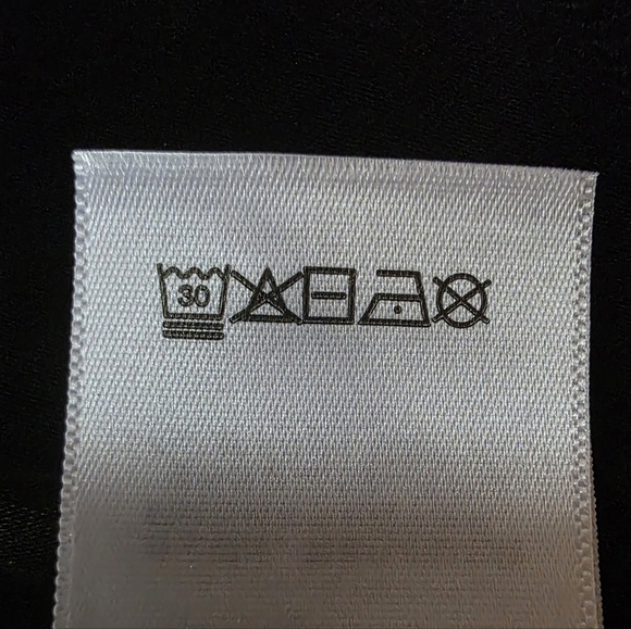 DKNY Black Puff Sleeve Ruched Top - NWOT (T31) - Picture 6 of 7